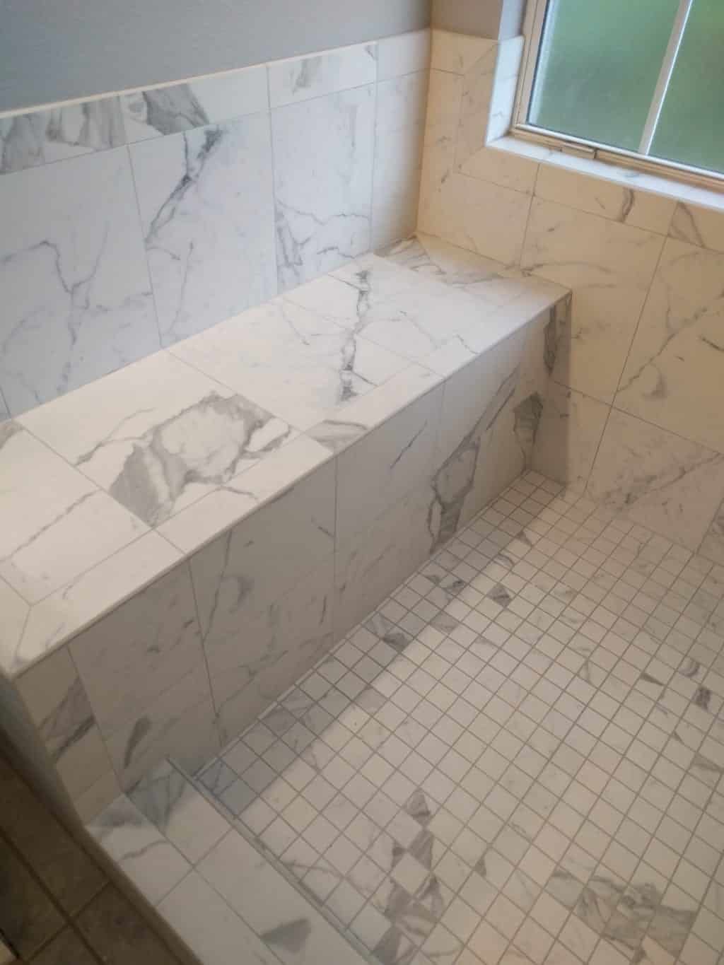 Marble Shower Bench2