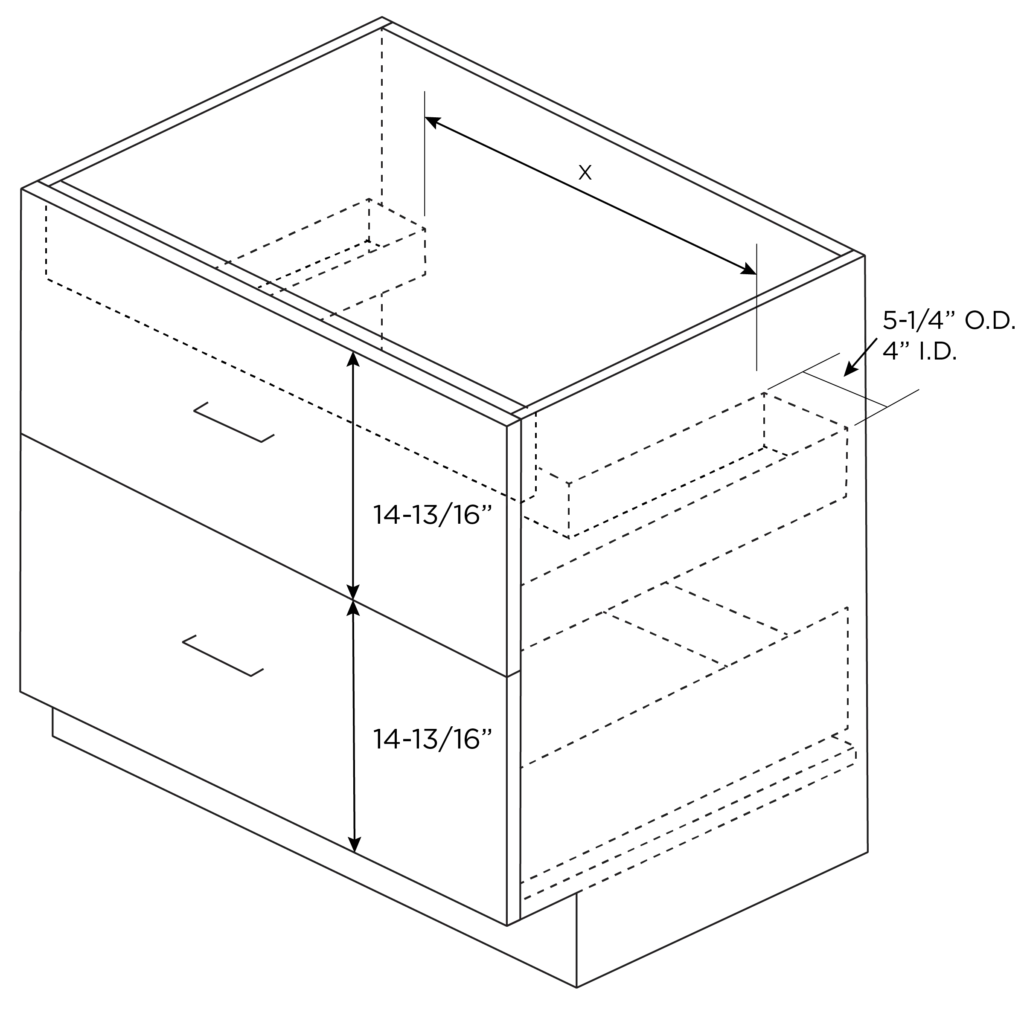 Under Sink Storage For Kitchens and Bathrooms 6 2 Drawer Sink Storage